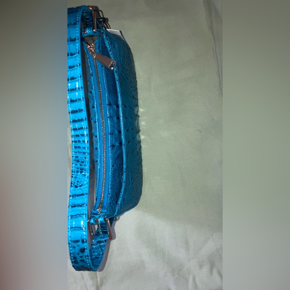 NWT, Brahmin Kyrie Vibrant Azure Melbourne - Picture 4 of 10